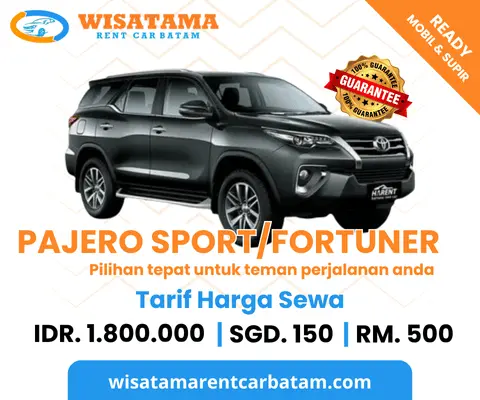 Rental Mitsubishi Pajero Sport di Batam untuk pengalaman berkendara premium