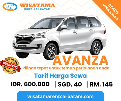 Rental mobil Avanza harian di Batam, hemat dan cocok untuk semua kebutuhan