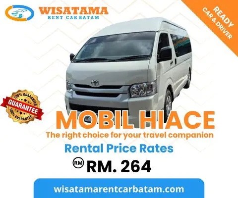 Sewa van atau mini bus untuk rombongan wisata di Batam – cocok untuk pelancong Malaysia