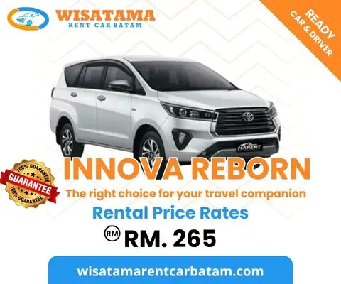 Sewa mobil Innova Reborn mewah dan nyaman – cocok untuk keluarga dan tamu VIP